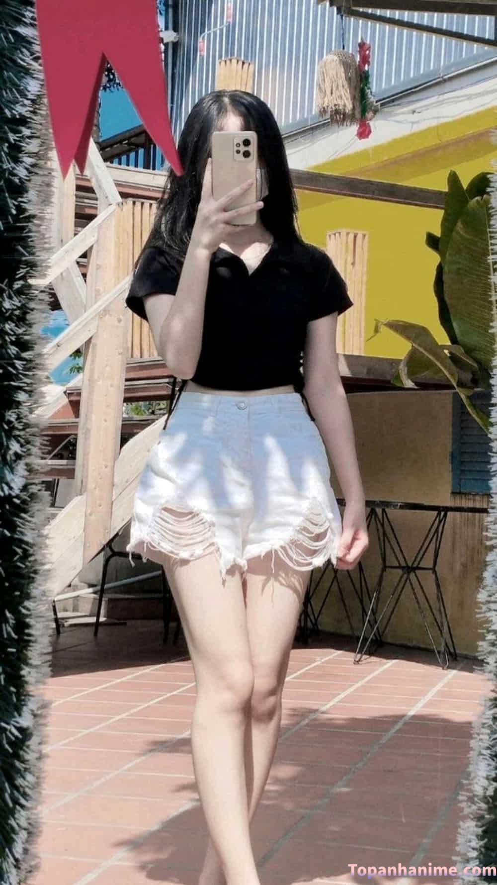 Ảnh gái xinh thích che mặt 29