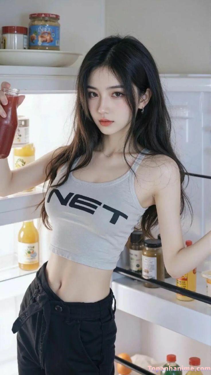 ảnh gái hở hang 9