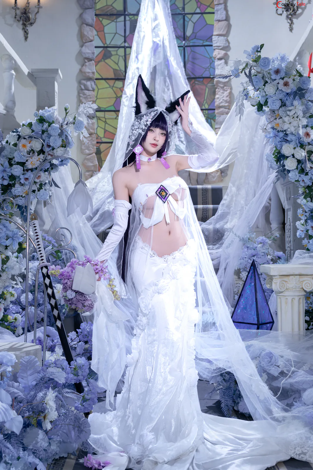 Qsyn0101 cosplay Musashi Wisteria 1