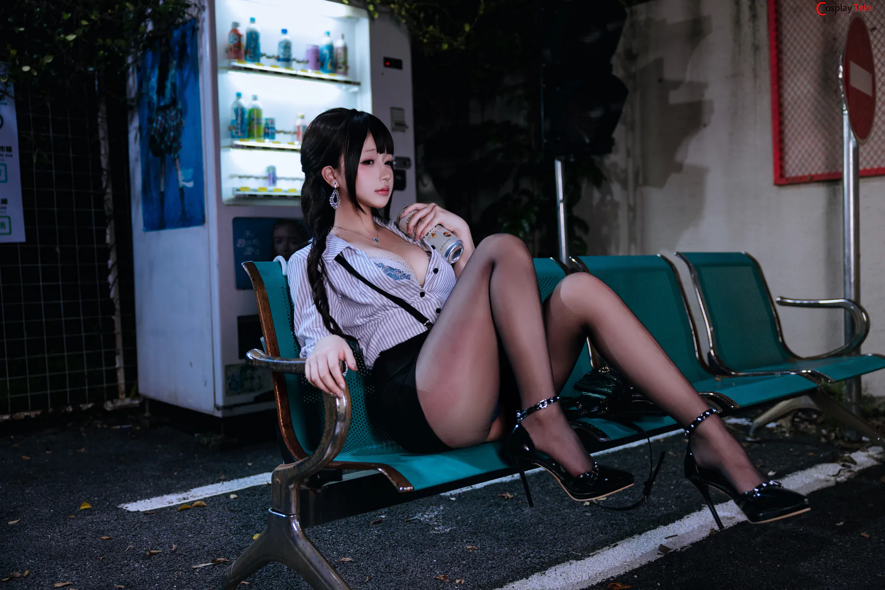 Rinaijiao cosplay Office Lady 15