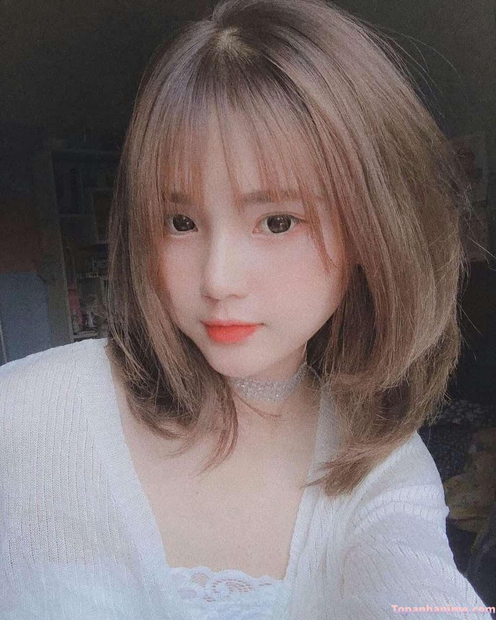 Ảnh gái xinh tóc ngang vai 2k3 20