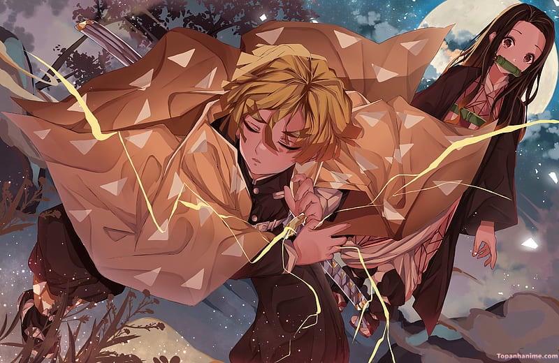 ảnh Zenitsu Agatsuma ngầu đẹp 12