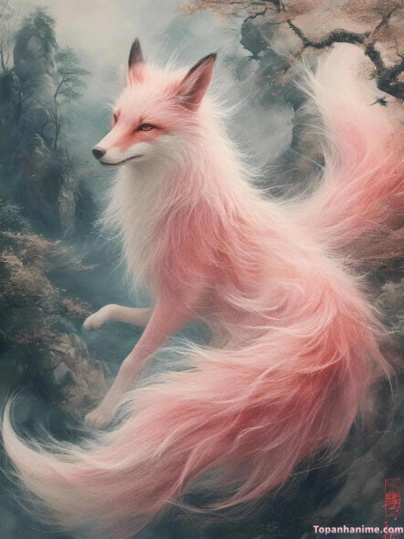 Mẫu ảnh hồ ly anime 10