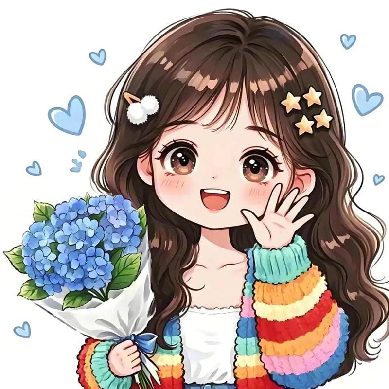 ảnh cô gái hoạt hình 45