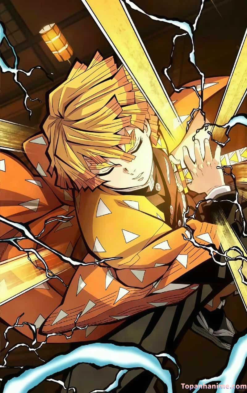 ảnh Zenitsu Agatsuma ngầu đẹp 9