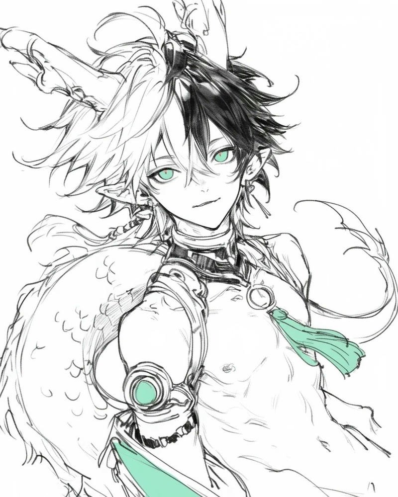 Ảnh rồng anime 4K 1