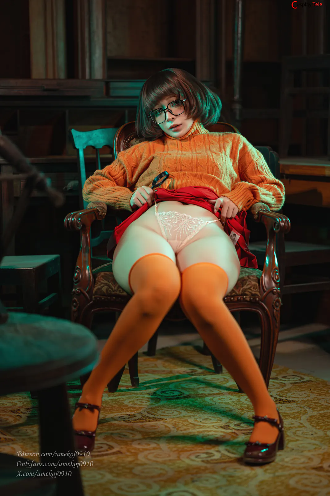 Umeko J cosplay Velma Dinkley 16