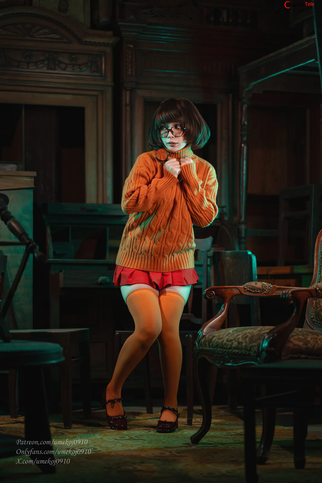 Umeko J cosplay Velma Dinkley 5