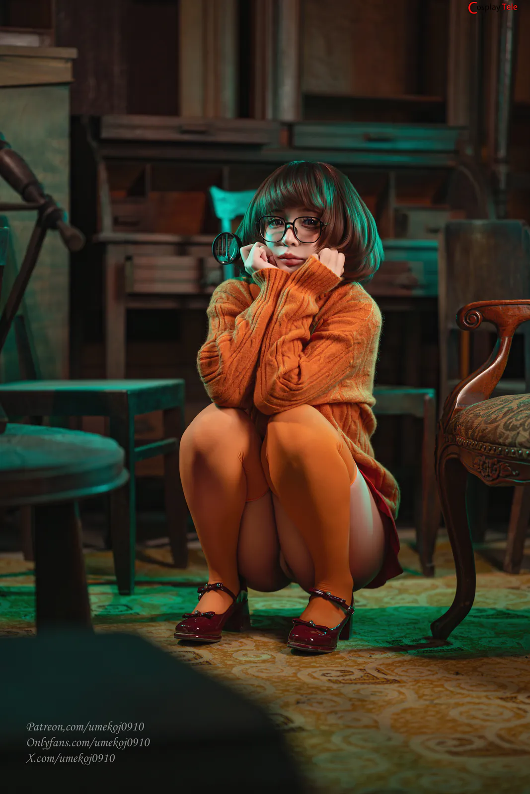 Umeko J cosplay Velma Dinkley 9