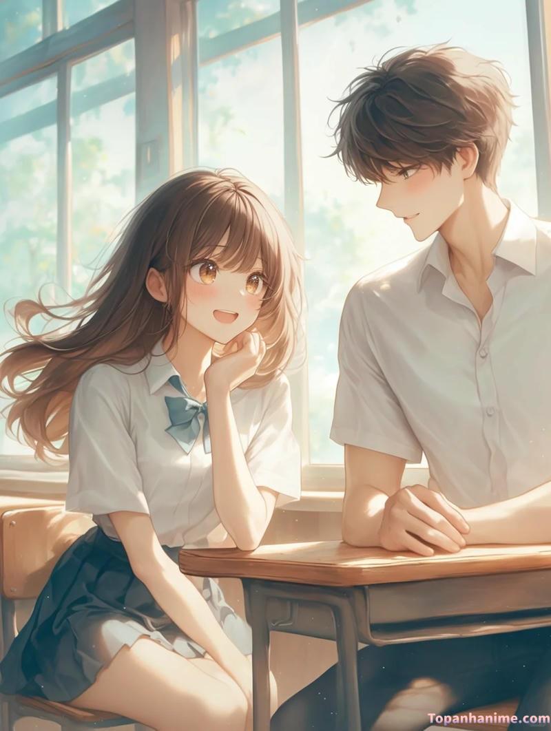 ảnh anime học sinh 34