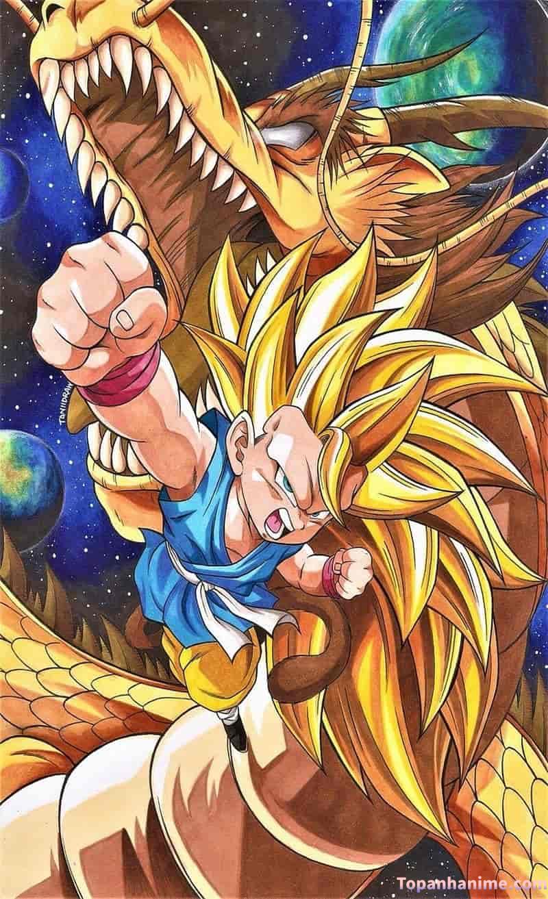 Mẫu ảnh rồng anime 35