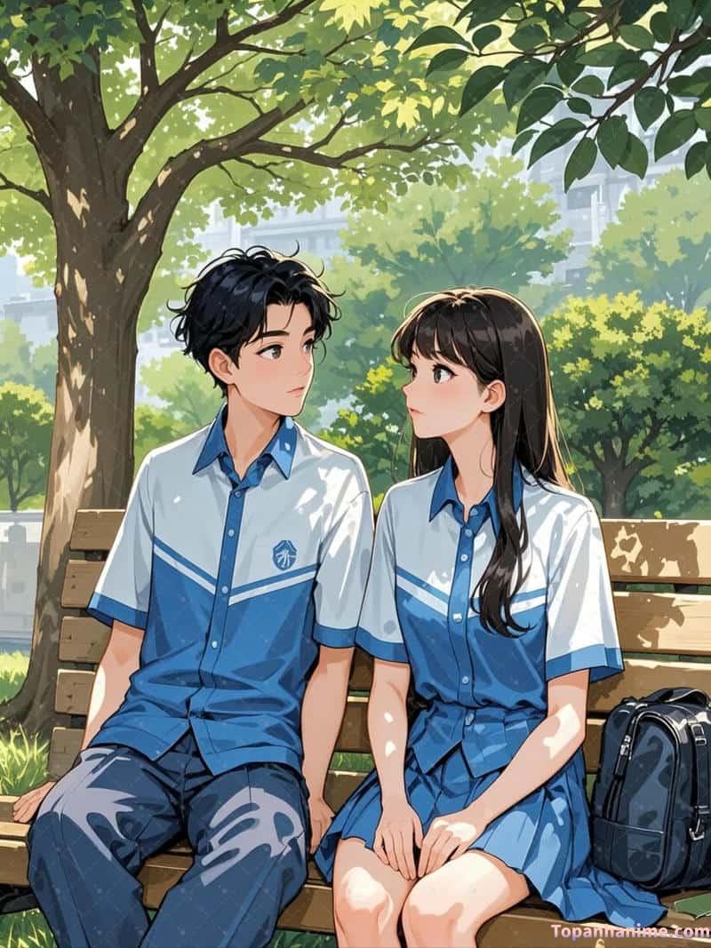 ảnh anime học sinh 36