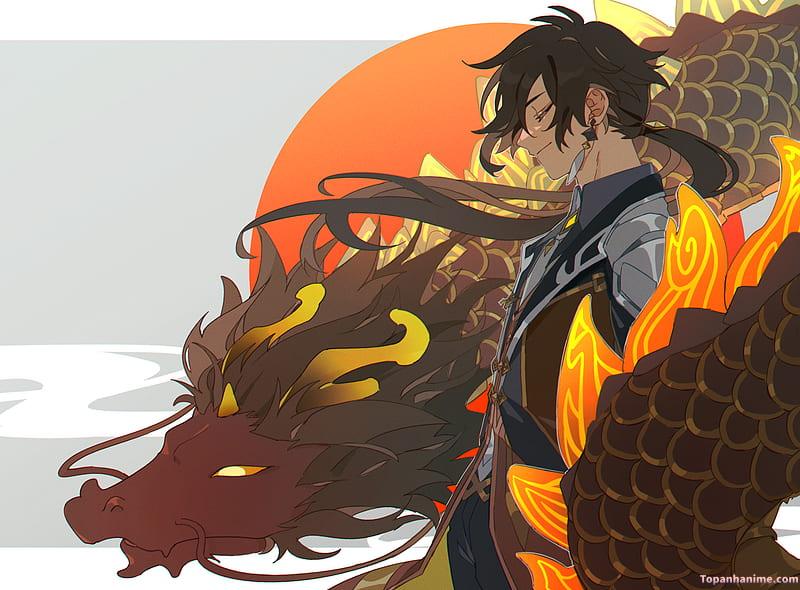 Mẫu ảnh rồng anime 36