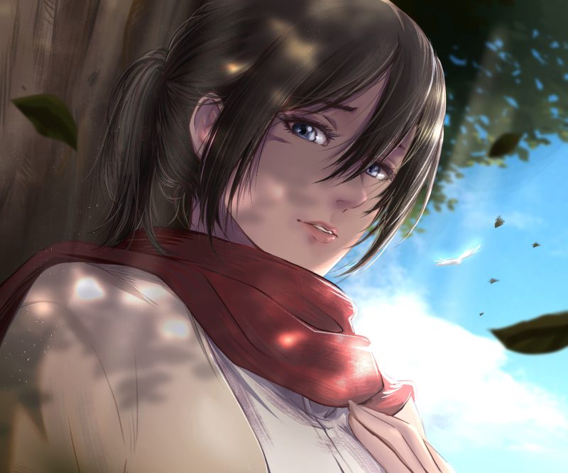 ảnh Mikasa ngầu 36