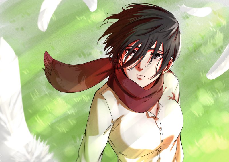 ảnh Mikasa ngầu 35