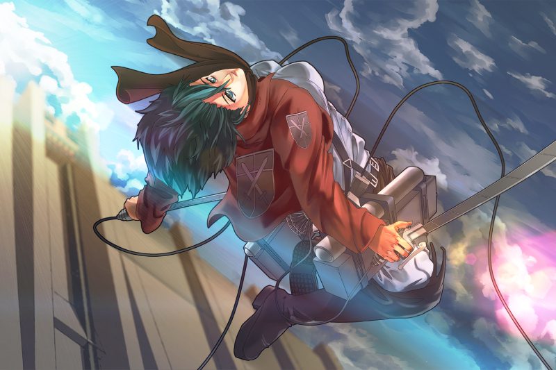 ảnh Mikasa ngầu 31