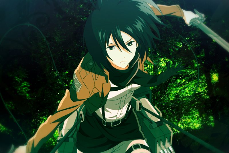 ảnh Mikasa ngầu 28