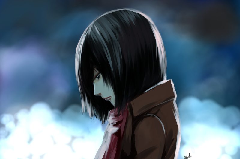 ảnh Mikasa ngầu 27