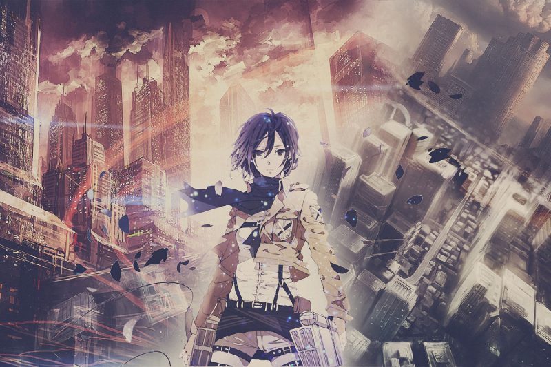 ảnh Mikasa ngầu 37