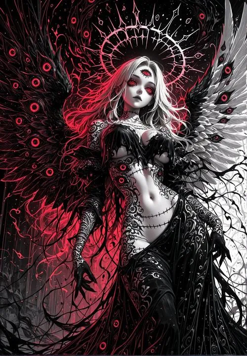 Ảnh Ác Quỷ Anime Nữ Ngầu lạnh lùng 1