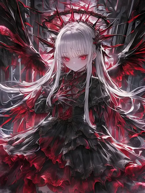 Ảnh Ác Quỷ Anime Nữ Ngầu lạnh lùng 6