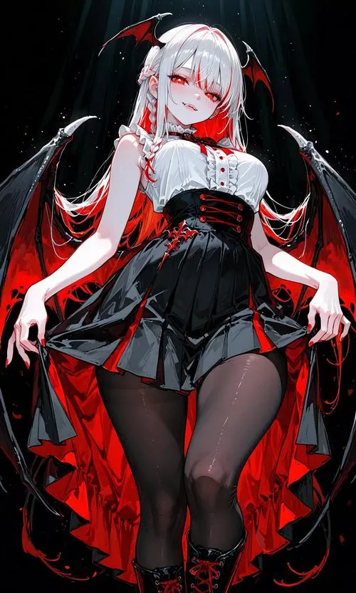 Ảnh Ác Quỷ Anime Nữ Ngầu lạnh lùng 11