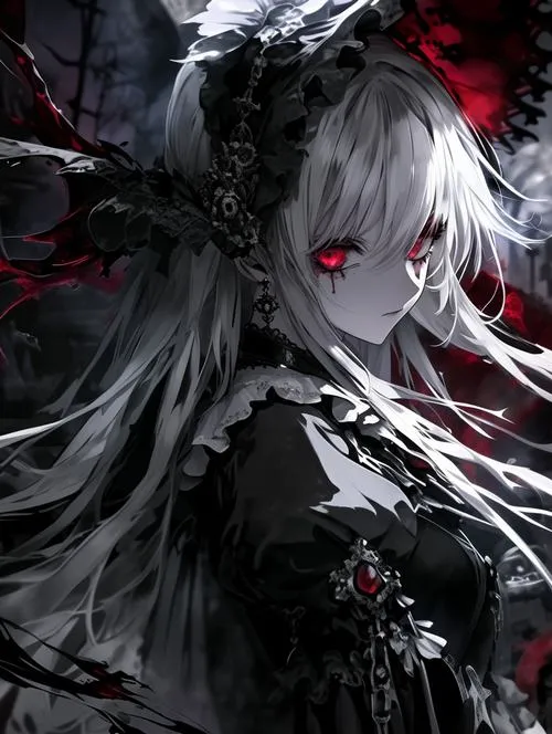 Ảnh Ác Quỷ Anime Nữ Ngầu lạnh lùng 45