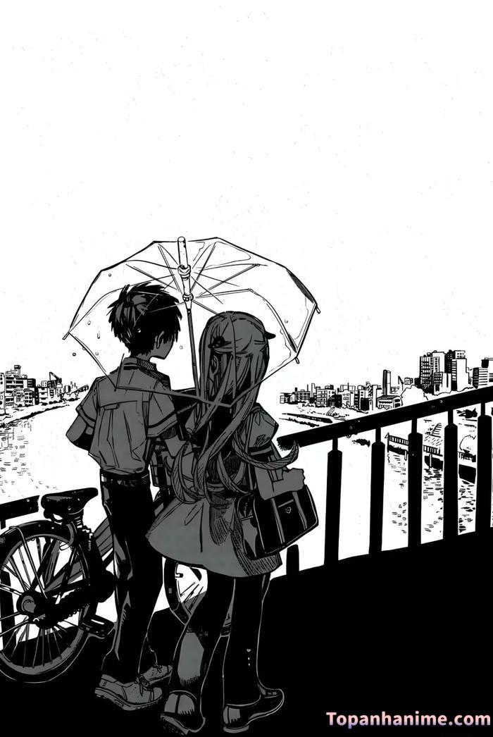 ảnh anime trắng đen 13