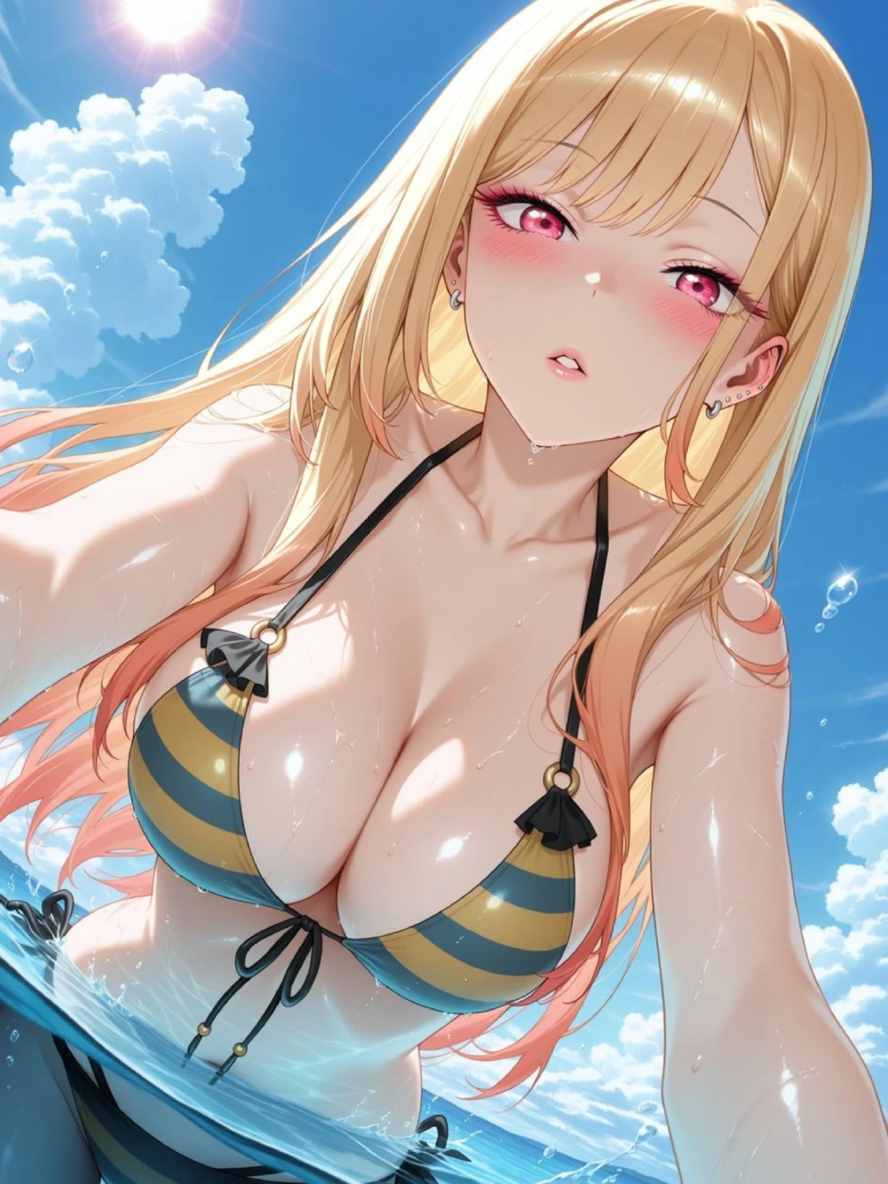 ảnh anime lộ ngực 15