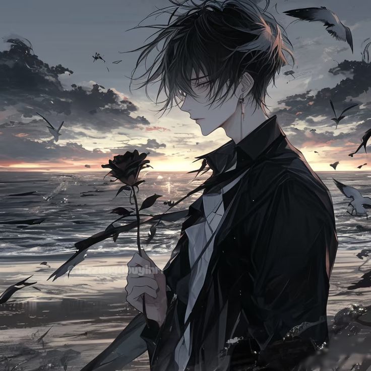 Ảnh anime trai buồn 6