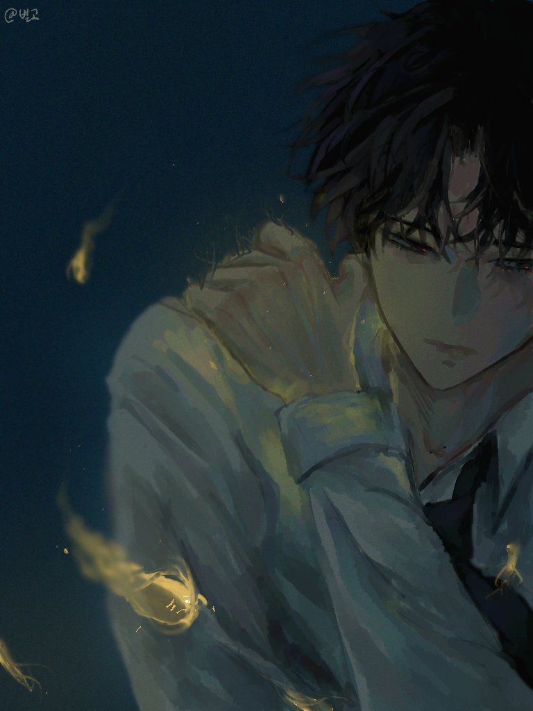 Ảnh anime trai buồn 4