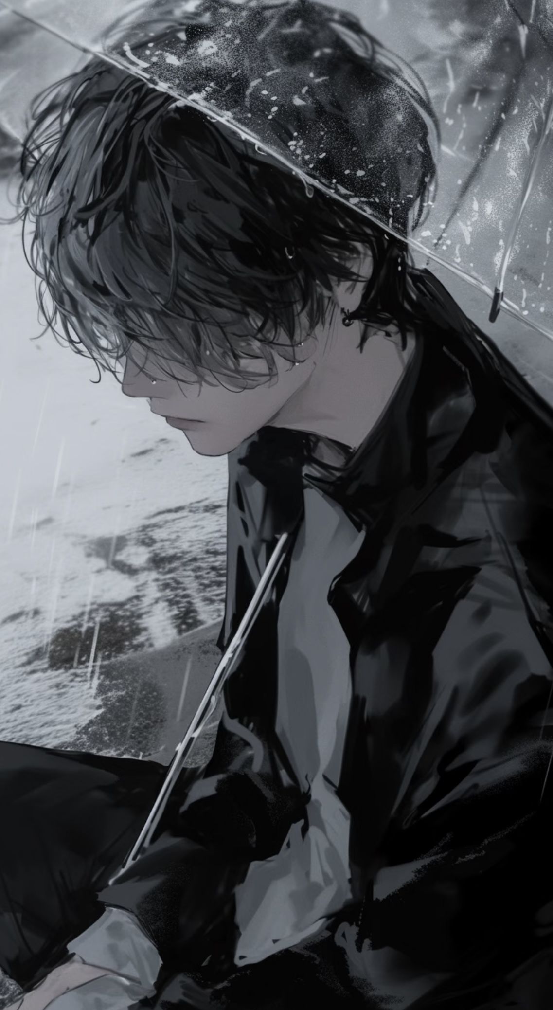 Ảnh anime trai buồn 2