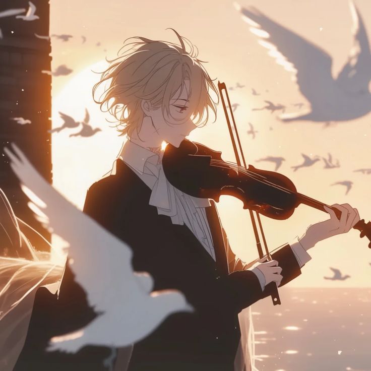 Ảnh anime trai buồn 11