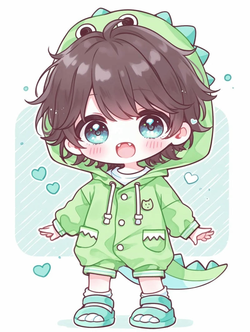 ảnh anime nam chibi 24