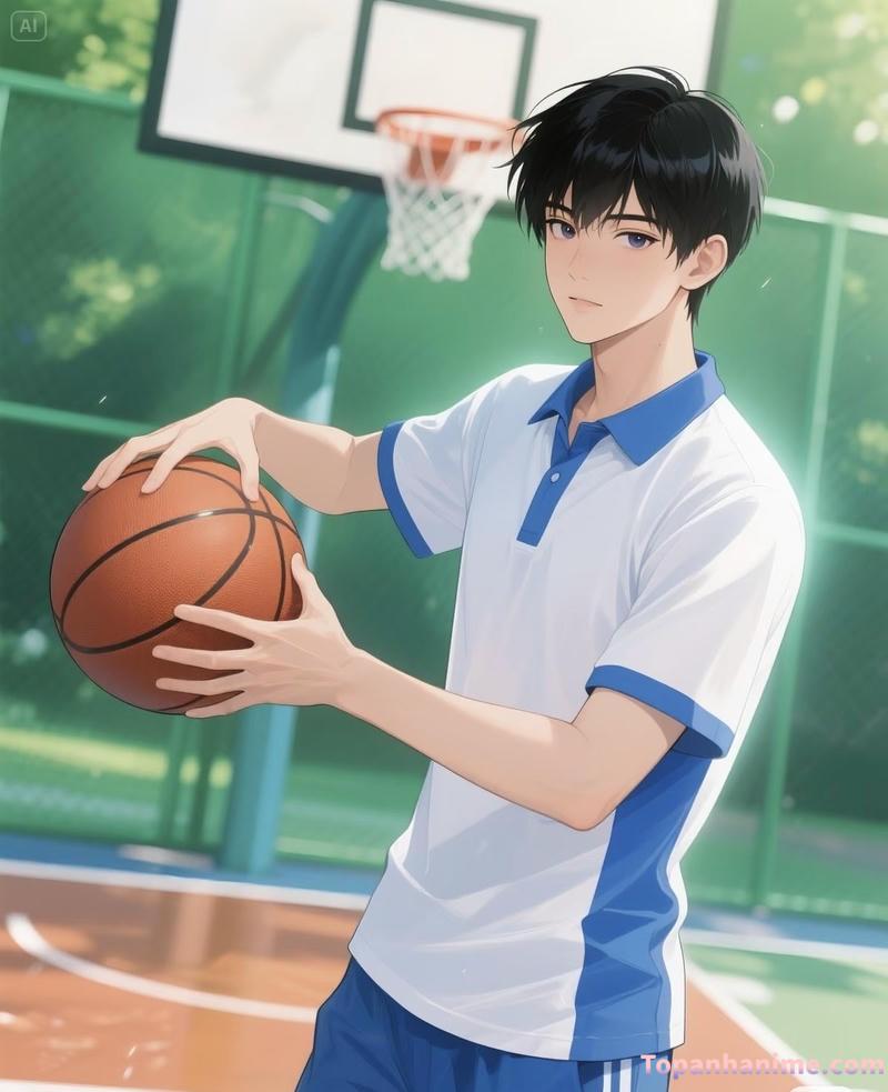 ảnh anime nam học sinh 17