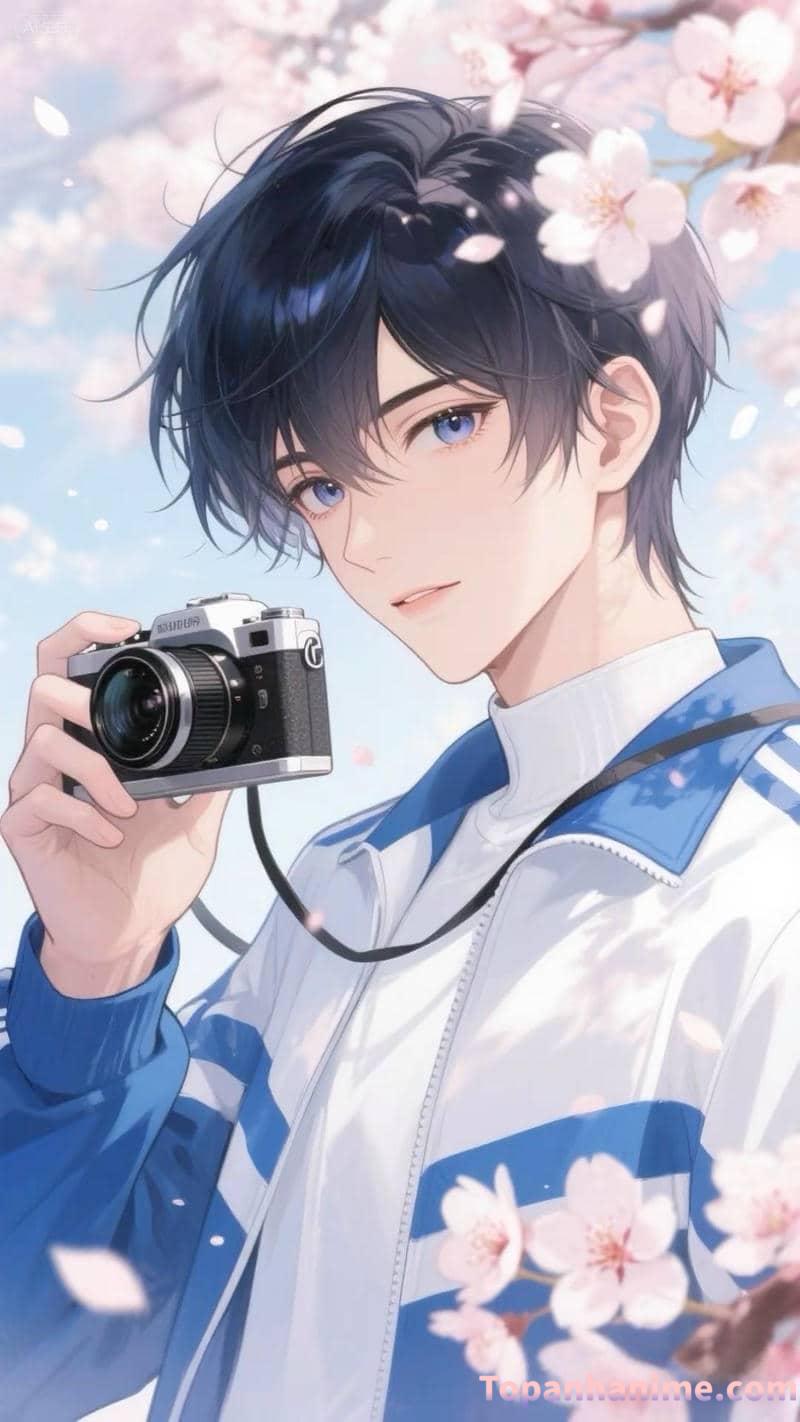 ảnh anime nam học sinh 21