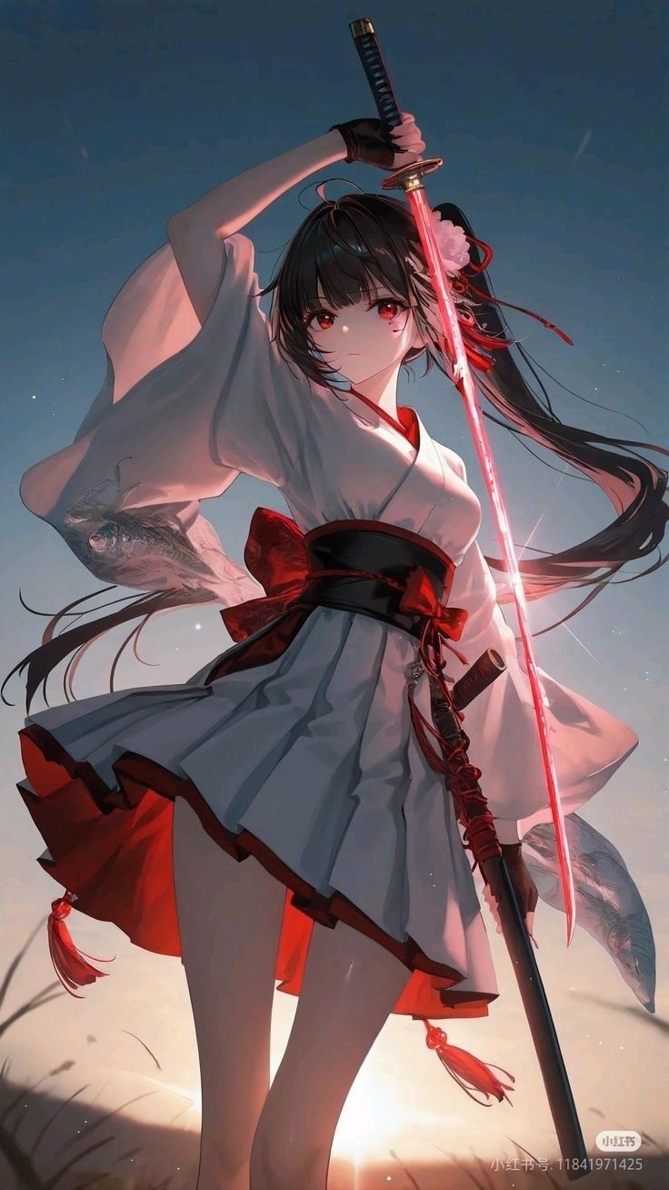 Ảnh Anime Nữ Cầm Kiếm 12