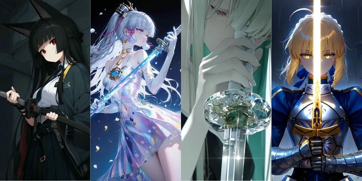 anime nữ cầm kiếm 24