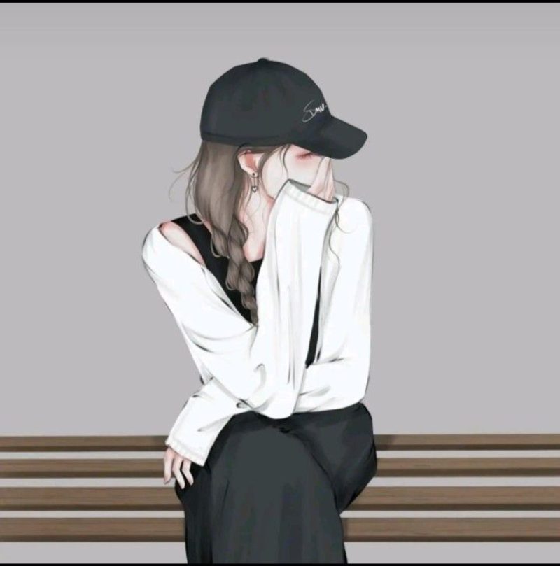 ảnh anime nữ che mặt 1