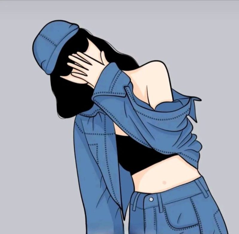 ảnh anime nữ che mặt 28