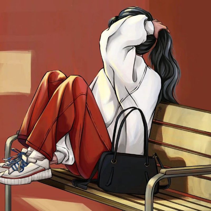 ảnh anime nữ che mặt 31