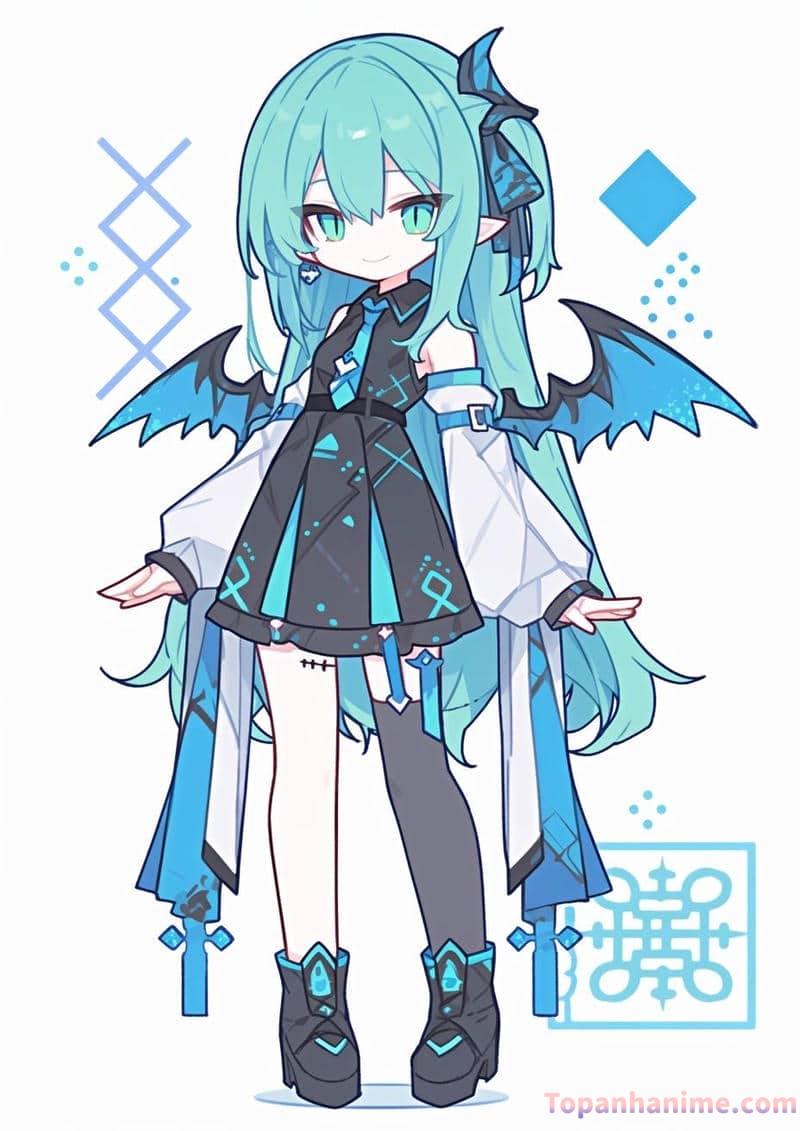 ảnh anime nữ chibi 28