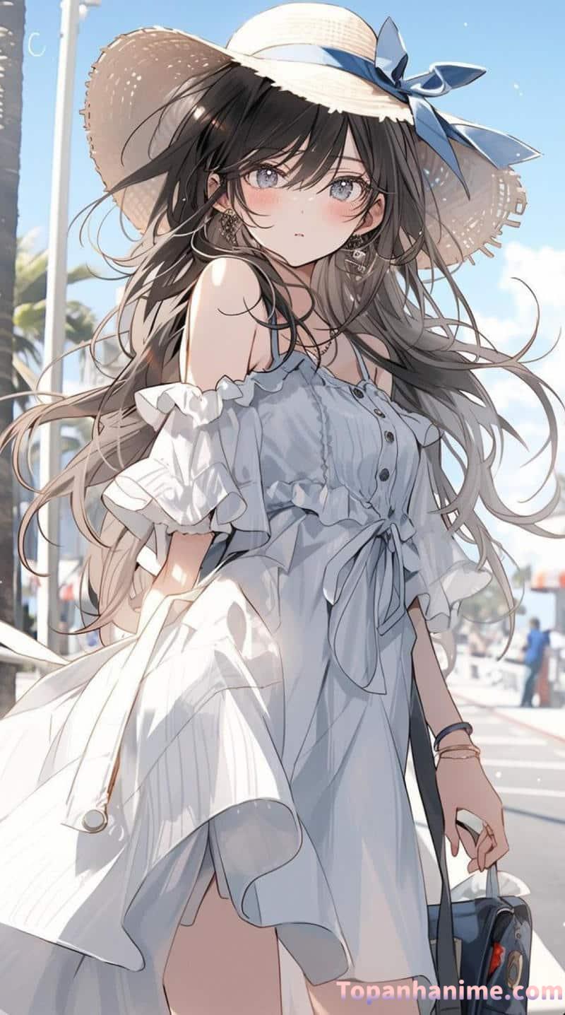 ảnh gái anime mặc váy ngắn 4
