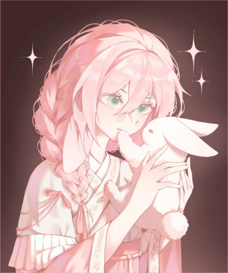 Ảnh Anime Nữ Tóc Hồng 20