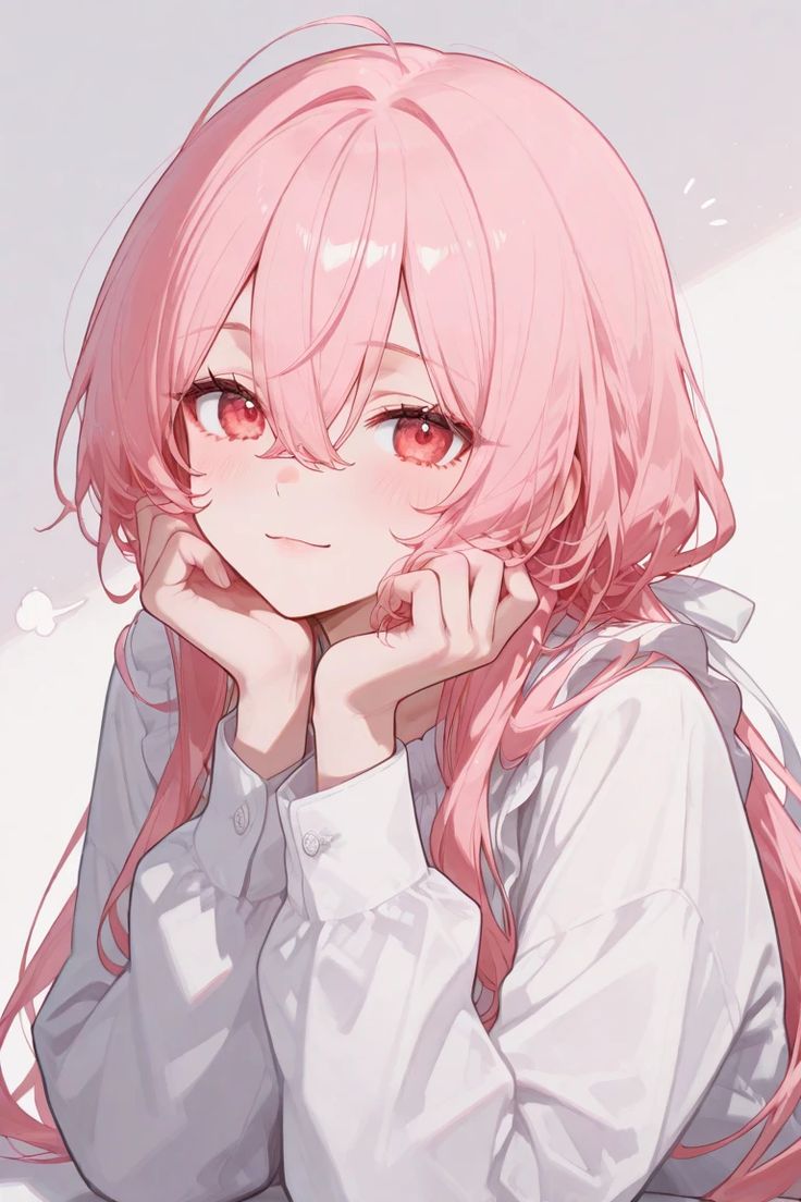 Ảnh Anime Nữ Tóc Hồng 15