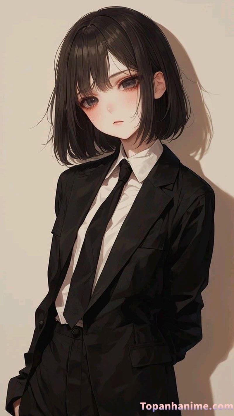 ảnh anime nữ tóc ngắn 9