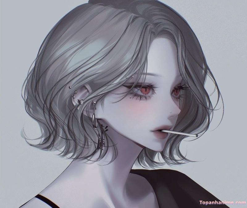 ảnh anime nữ tóc ngắn 11