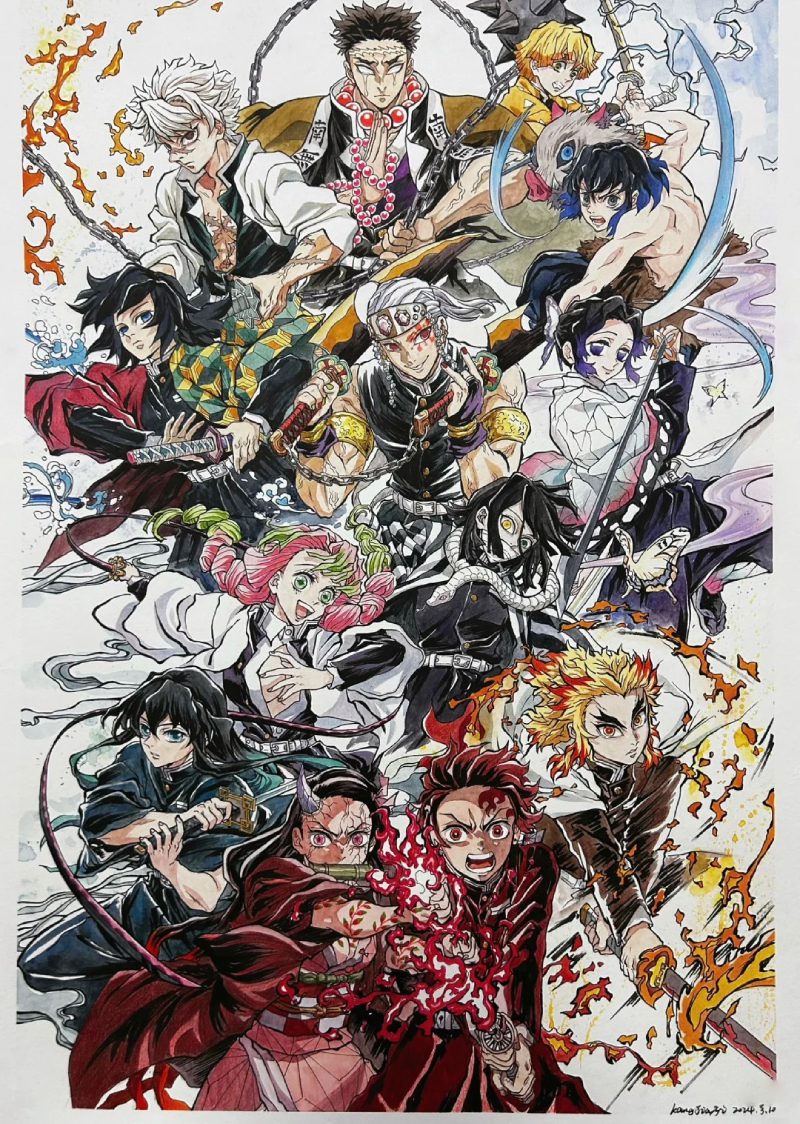 ảnh anime Thanh Gươm Diệt Quỷ 21