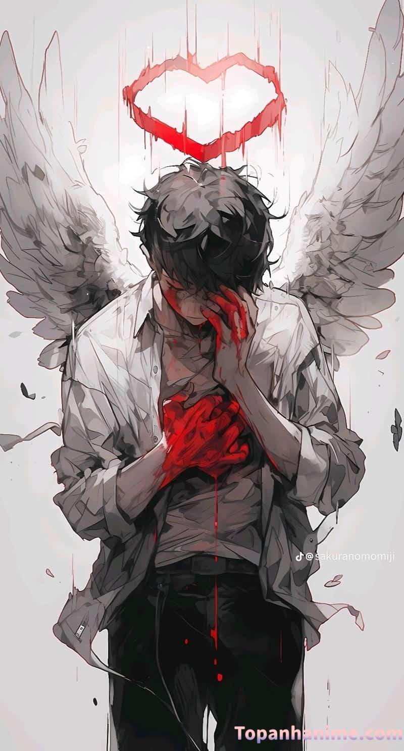 ảnh anime thất tình 9