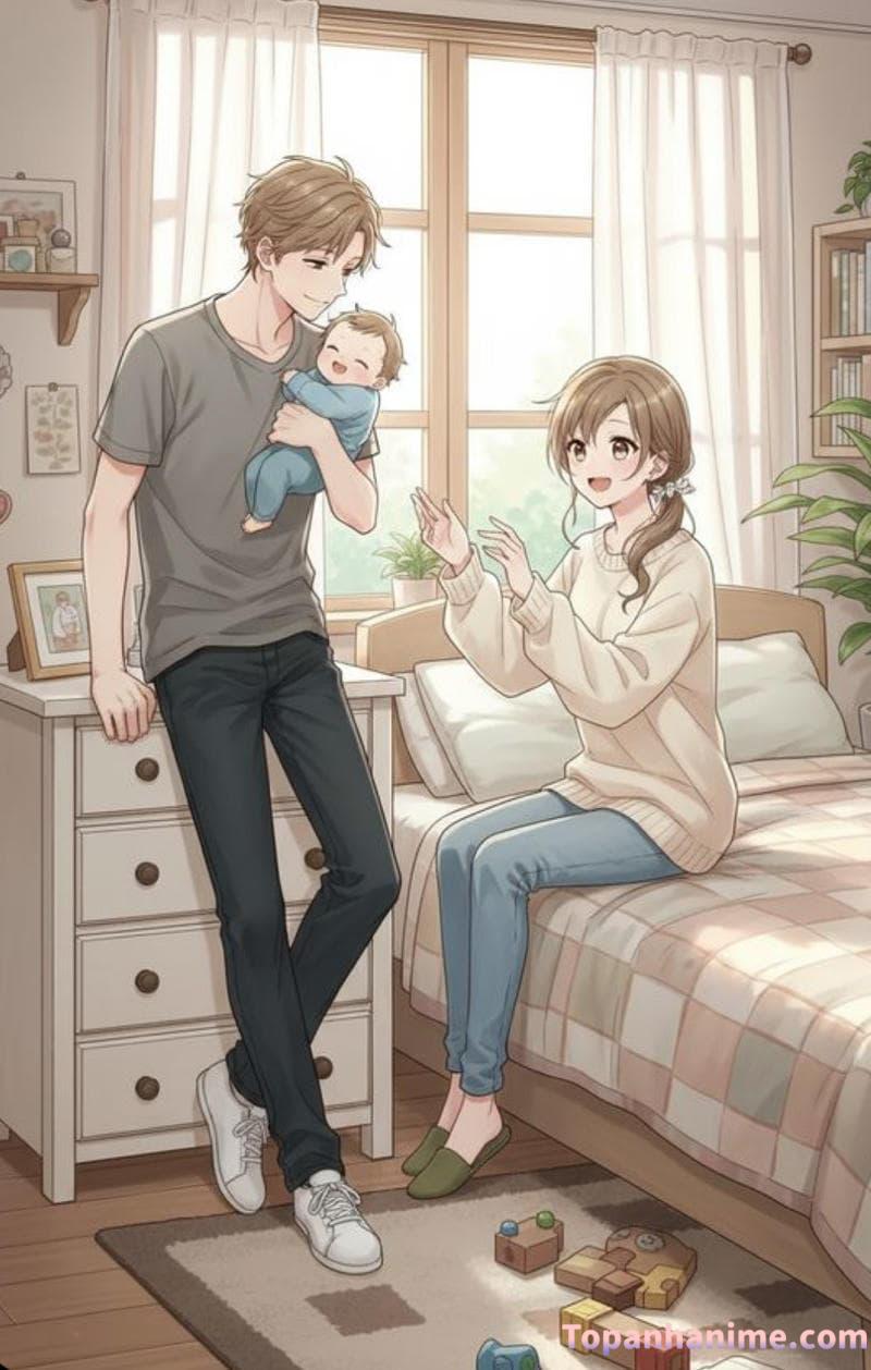 ảnh gia đình anime 9